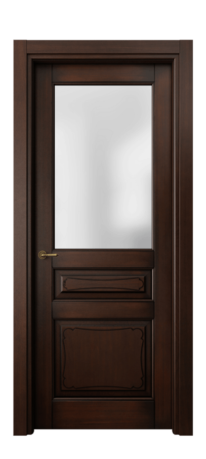 Дверь межкомнатная Toscana Elegante 6324 Бук тёмный с патиной Сатинированное стекло Гладкий наличник БТП Цена 88959 ₽ Наличники уже входят в базовый комплект. Фабрика дверей Волховец 8 (800) 551 43 19 Межкомнатная дверь Toscana Elegante 6324 Бук тёмный с патиной Сатинированное стекло Цена 88959 ₽ | Volhovec