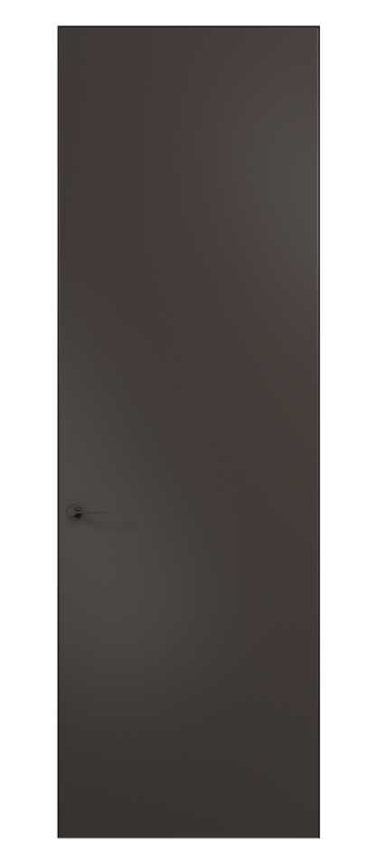 Дверь межкомнатная Planum Pro АКП 0010 Матовый антрацит Скрытый короб Черный Цена 2300 AZE Cкрытый короб уже входит в комплект. Фабрика дверей Волховец 8 (800) 551 43 19 Межкомнатная дверь Planum Pro АКП 0010 Матовый антрацит Цена 2300 AZE | Volhovec