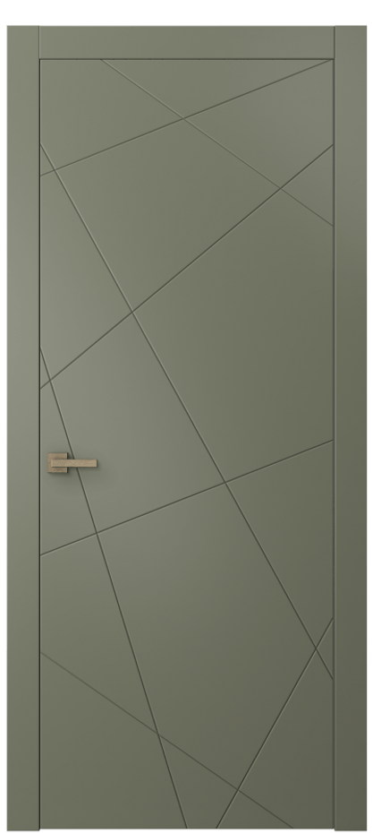 Межкомнатная дверь Linea АКП 8048 Матовый оливковый тёмный  Цена 52620 ₽ | Volhovec