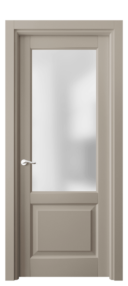 Межкомнатная дверь Lignum 0740 Бук бисквитный Сатинированное стекло Цена 80780 ₽ | Volhovec