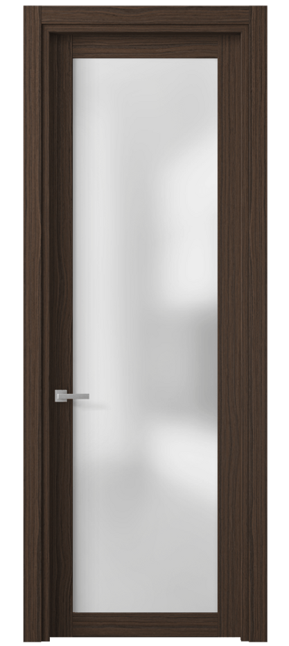 Межкомнатная дверь Planum 2102 Экзотик трюфельный матовый Сатинированное стекло Цена 64599 ₽ | Volhovec