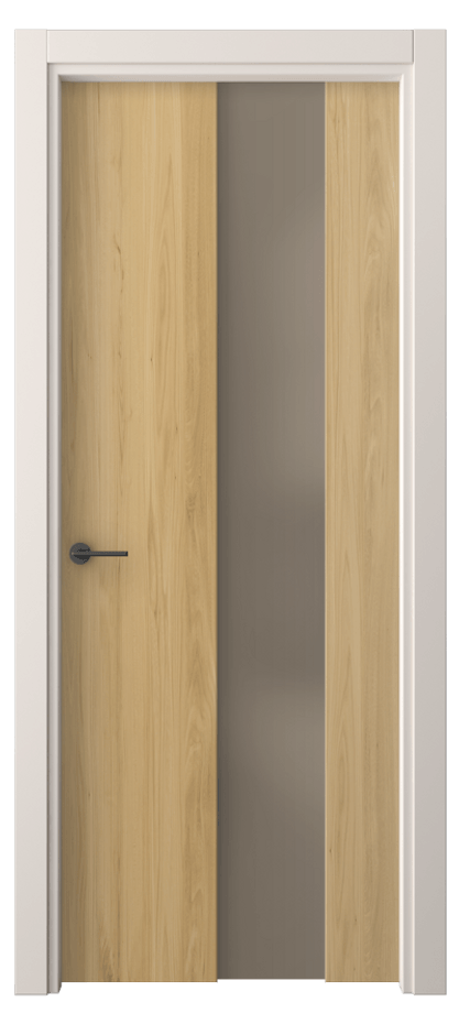 Межкомнатная дверь Freedom 4226 Солнечный вяз Сатинированное бронзовое стекло, триплекс Цена 40799 ₽ | Volhovec