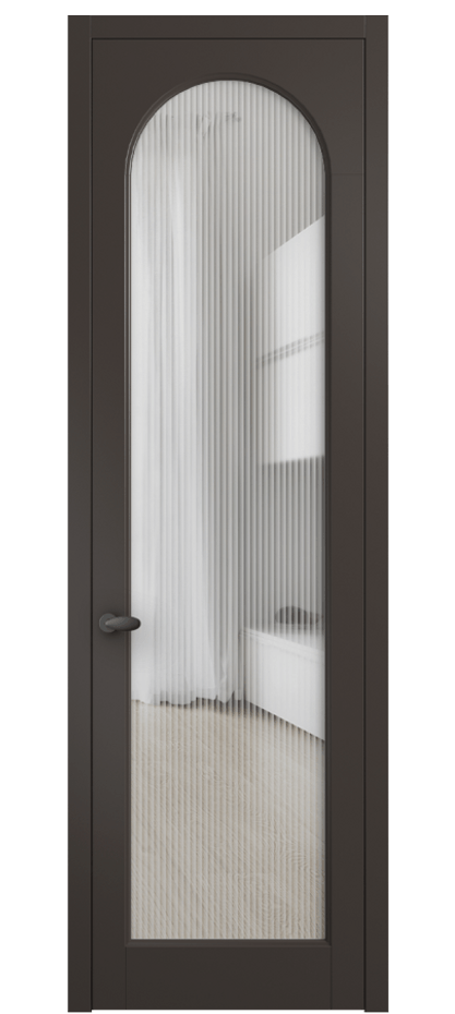 Дверь межкомнатная Palazzo 6804 Матовый антрацит Рифлёное стекло "Moru", триплекс, 8 мм 0536 МАН Цена 99169 ₽ Наличники уже входят в базовый комплект. Фабрика дверей Волховец 8 (800) 551 43 19 Межкомнатная дверь Palazzo 6804 Матовый антрацит Рифлёное стекло "Moru", триплекс, 8 мм Цена 99169 ₽ | Volhovec