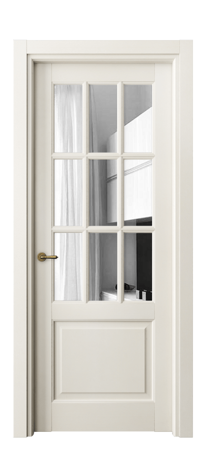 Межкомнатная дверь Toscana Grigliato 6312 Бук венециана Двустороннее зеркало, триплекс, 6 мм Цена 102559 ₽ | Volhovec