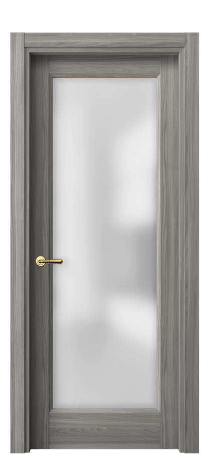 Межкомнатная дверь Galant 1402 Имбирный ясень Сатинированное стекло Цена 30090 ₽ | Volhovec