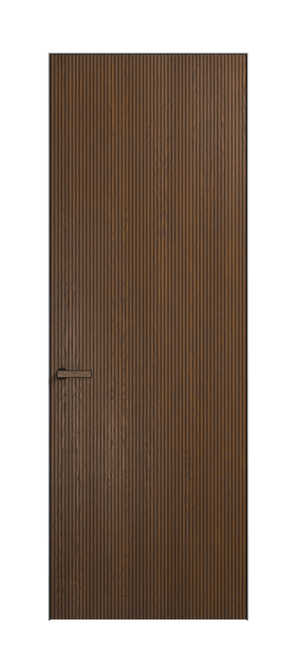 Дверь межкомнатная Velvet 8201 Дуб каштановый матовый. Скрытый короб Черный Цена 103511 . Фабрика дверей Волховец 8 (800) 551 43 19 Межкомнатная дверь Velvet 8201 Дуб каштановый матовый. Цена 103511 | Volhovec