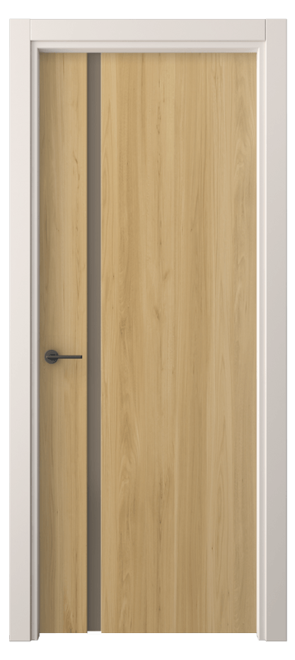 Межкомнатная дверь Freedom 4222 Солнечный вяз Сатинированное бронзовое стекло, триплекс, 8 мм Цена 33700 ₽ | Volhovec