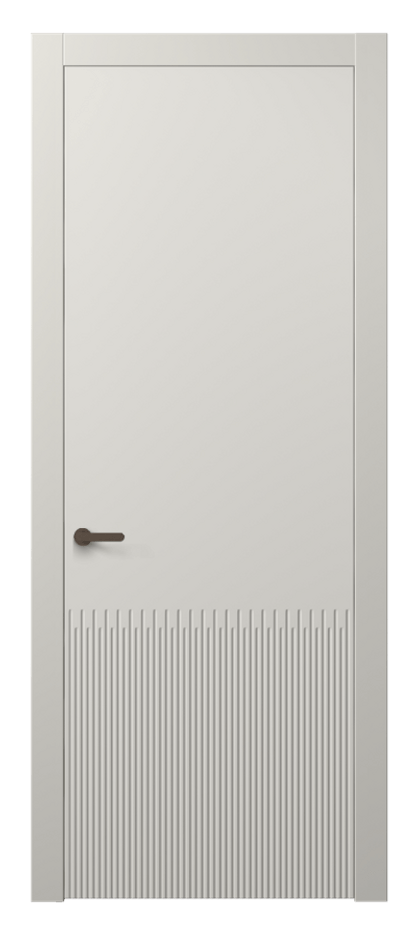 Дверь межкомнатная Dune 8626 Матовый тёплый серый Гладкий компланарный наличник МТСР Цена 36079 ₽ Наличники уже входят в базовый комплект. Фабрика дверей Волховец 8 (800) 551 43 19 Межкомнатная дверь Dune 8626 Матовый тёплый серый Цена 36079 ₽ | Volhovec