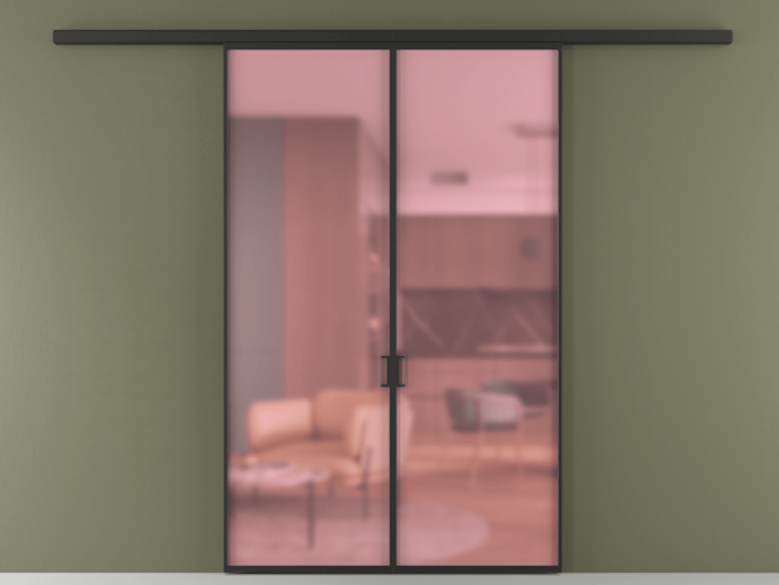 Перегородка Formato вдоль стены 2 створки АЛПР 040.01 Алюминий Черный Сатинированное розовое стекло, триплекс. Скрытый короб ЧЕР Цена 186780 ₽ 1. Полотно 2 шт. (800/2100 мм)
2. Комплект установки раздвижной системы
3. Базовый комплект фурнитуры
4.Ручка RONDO
. Фабрика дверей Волховец 8 (800) 551 43 19 Перегородка Formato вдоль стены 2 створки АЛПР 040.01 Алюминий Черный Сатинированное розовое стекло, триплекс Цена 186780 ₽ | Volhovec