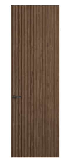 Дверь межкомнатная ПУ 0017 ОУММР. Цвет Орех умбра матовый рифт. Материал Радиальный шпон Naturwood. Коллекция Select. Картинка.