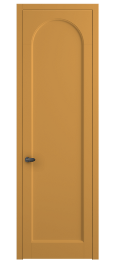 Дверь межкомнатная 6803 Пастельно-жёлтый RAL 1034. Цвет RAL Пастельно-жёлтый RAL 1034. Материал Гладкая эмаль. Коллекция Palazzo. Картинка.