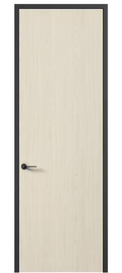 Дверь межкомнатная 0010 АКП МОЯ. Цвет Молочный ясень. Материал Ciplex ламинатин. Коллекция Planum Pro. Картинка.
