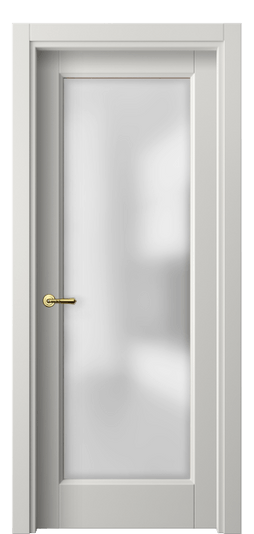 Дверь межкомнатная 1402 МСР САТ. Цвет Матовый серый. Материал Гладкая эмаль. Коллекция Galant. Картинка.