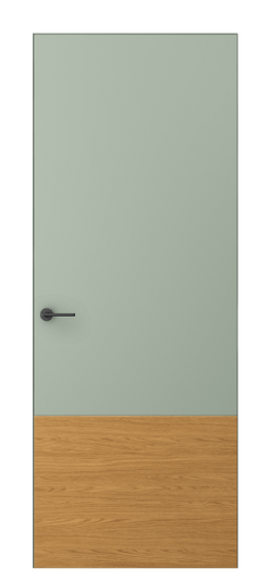 Дверь межкомнатная 4229 ПЭСО. Цвет ПЭТ светло-оливковый. Материал ПЭТ. Коллекция Freedom. Картинка.