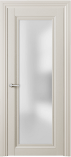 Дверь межкомнатная 2502 МОС САТ. Цвет Матовый облачно-серый. Материал Гладкая эмаль. Коллекция Centro. Картинка.