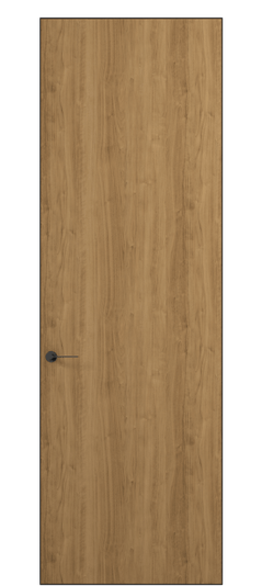Дверь межкомнатная АКУ 0010 ГОР Грецкий орех. Цвет Грецкий орех. Материал Ламинатин. Коллекция Planum Pro. Картинка.