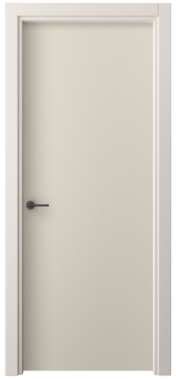 Дверь межкомнатная 0010 ПЭСБ. Цвет ПЭТ светло-бежевый. Материал ПЭТ. Коллекция Freedom. Картинка.