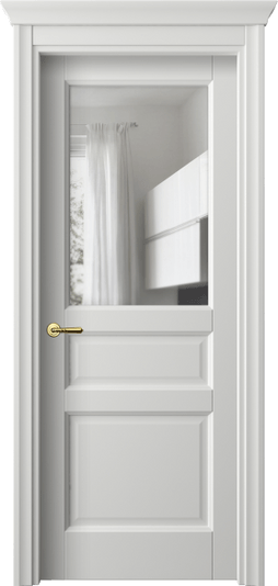 Дверь межкомнатная 1432 МССР ПРОЗ. Цвет Матовый светло-серый. Материал Гладкая эмаль. Коллекция Galant. Картинка.