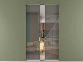 Алюминевая перегородка skr2_01_ Алюминий пудровый белый Stopsol Grey прозрачное. Цвет Алюминий пудровый белый. Материал Алюминий в эмали. Коллекция Перегородка Формато скрытый пенал 2 створки. Фото. Алюминевая перегородка skr2_01_ Алюминий пудровый белый Stopsol Grey прозрачное. Цвет Алюминий пудровый белый. Материал Алюминий в эмали. Коллекция Перегородка Формато скрытый пенал 2 створки. Картинка.