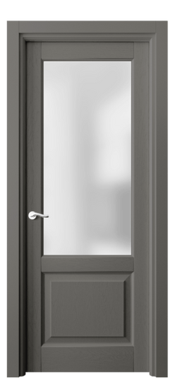 Межкомнатная дверь 0740 ДКЛС САТ. Цвет Дуб классический серый. Материал Массив дуба эмаль. Коллекция Lignum. Фото. Дверь межкомнатная 0740 ДКЛС САТ. Цвет Дуб классический серый. Материал Массив дуба эмаль. Коллекция Lignum. Картинка.