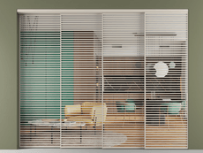 Перегородка Formato внутри проёма телескопик синхро 3