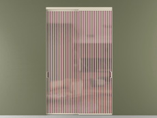 Перегородка Formato внутри проёма 2 створки