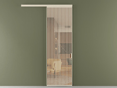 Перегородка Formato вдоль стены 1 створка